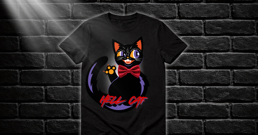 Graphic Tee - Hell Cat