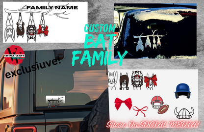 Vinyl Decals Weatherproof UV Resistant For Helmets, Bikes,Cars, Trucks,  Windows, and Gear