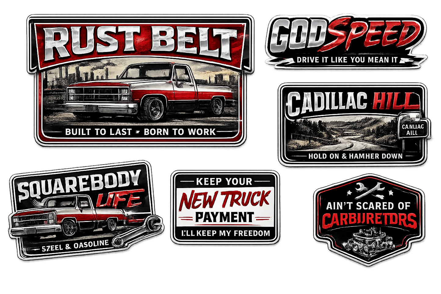 Tool Box Stickers