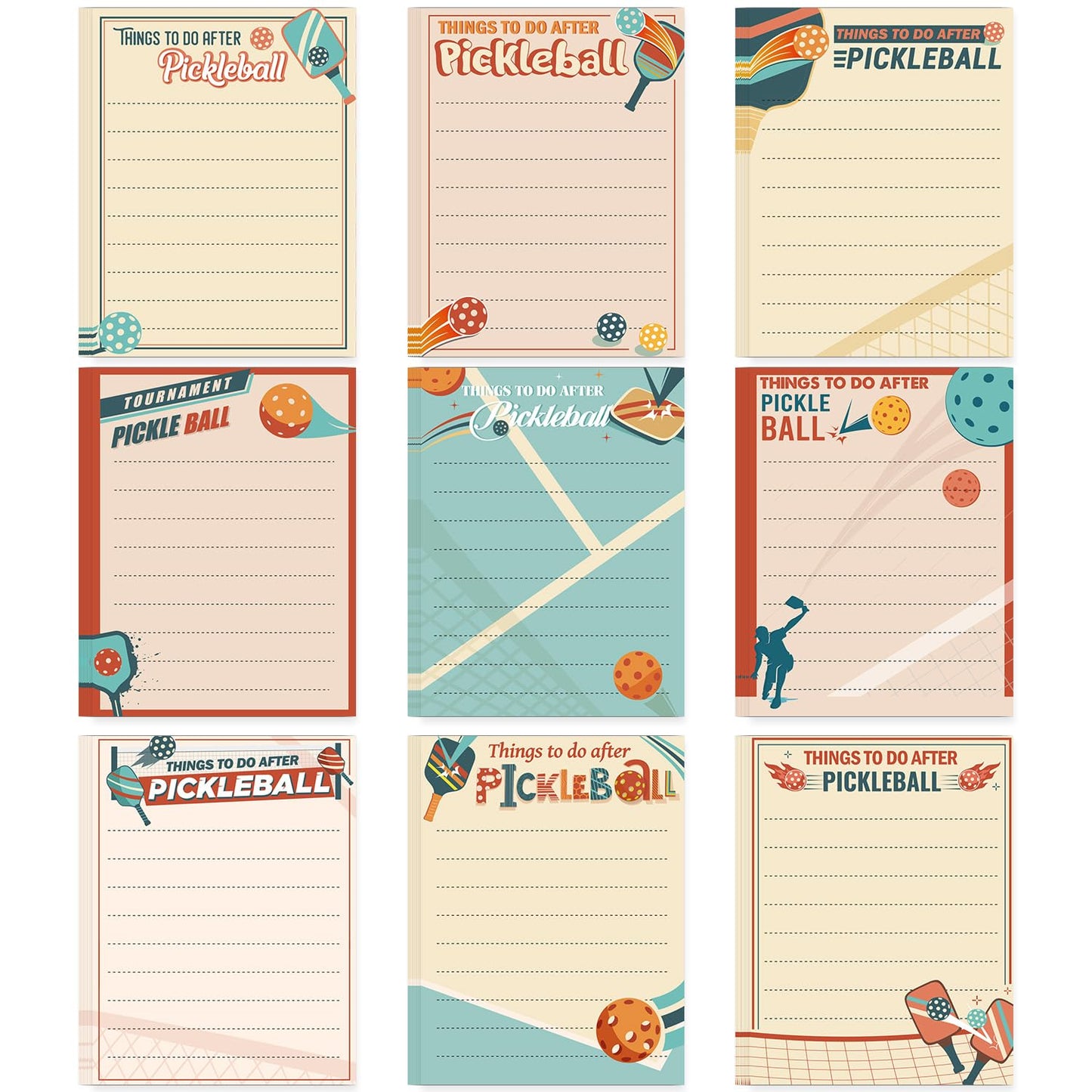 Patriotic Sticky Notes Gifts - 9 Pack Red White Blue Sticky Notes 3x4 Inches, Proud to Be an American Self-Stick Memo Pads, National Memorial Veterans Day Office Supplies, 450 Sheets