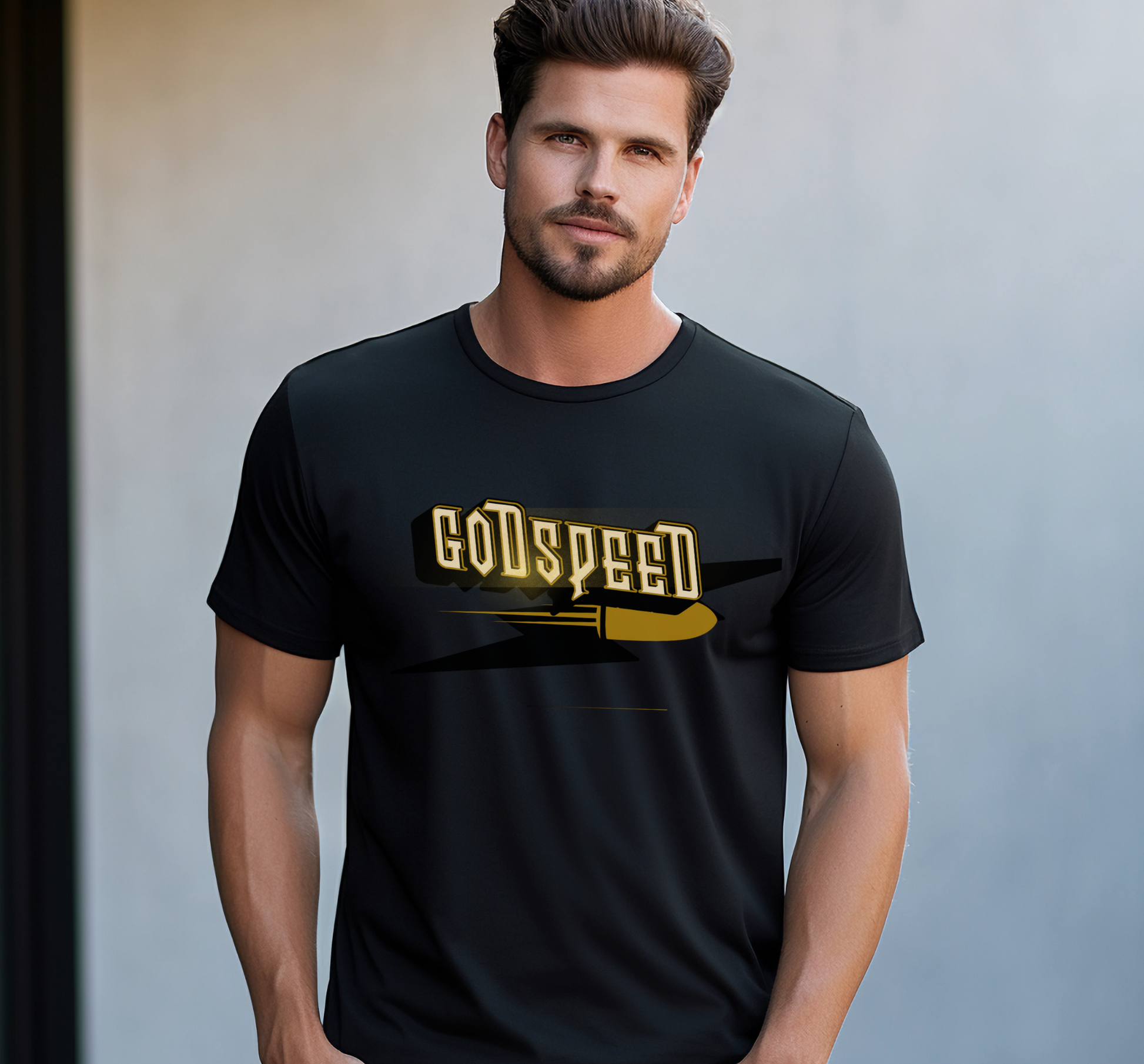 Custom_Design_GodSpeed_T-Shirt