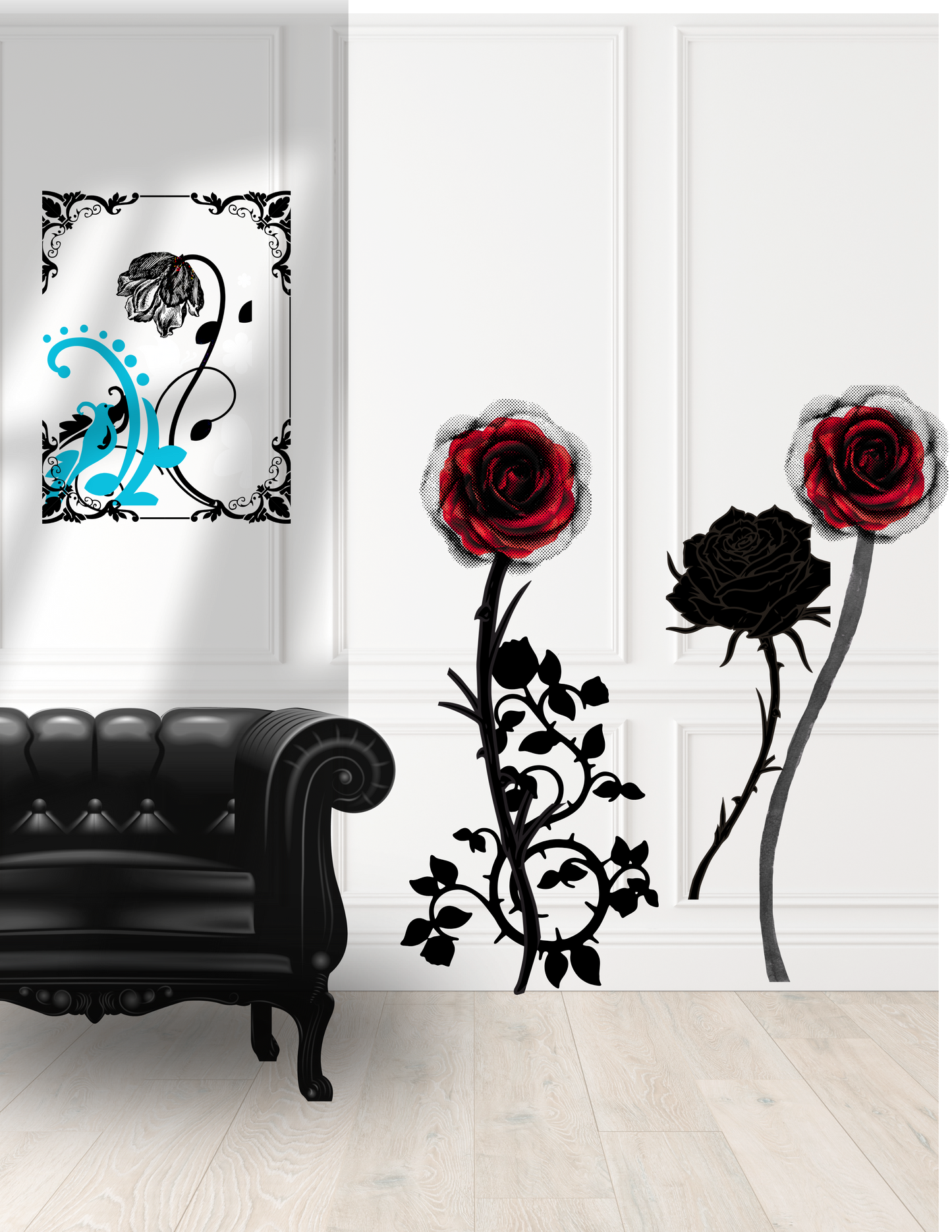 Vibrant Vinyl Decals for Home Decor -Durable, Easy Application